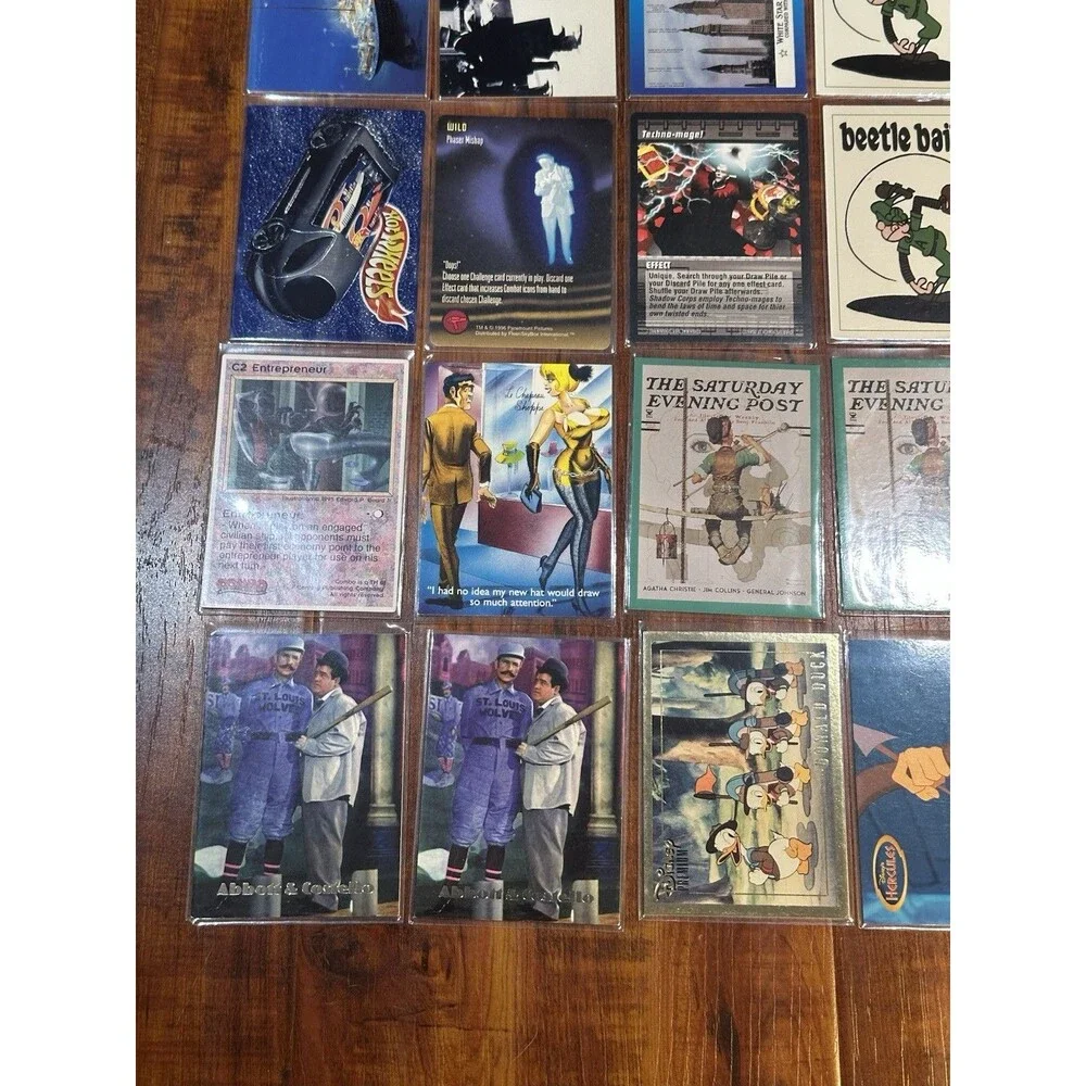 Lot of (25) Non-Sport Trading Promo Cards Coca-Cola, Titanic, Disney, Hot Wheels